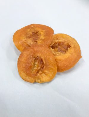 Skinless dried peach